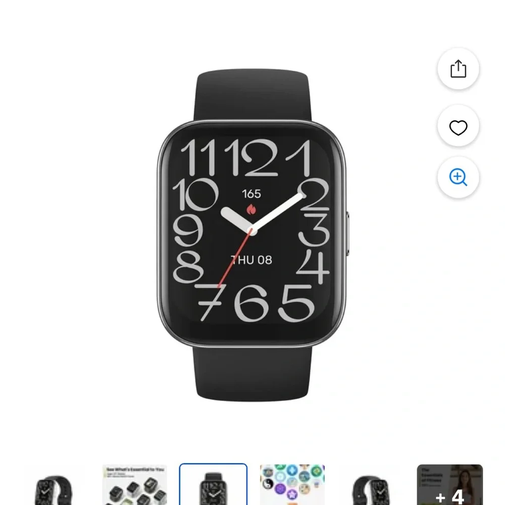 Amazfit 5 CORE Smartwatch - Black